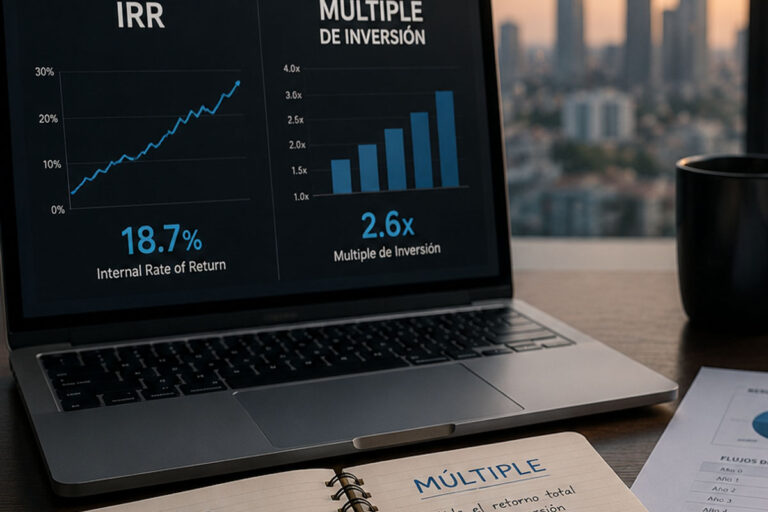 IRR vs Múltiple de inversión: ¿cuál importa más para evaluar un proyecto?